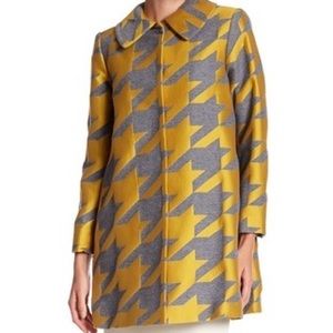 alice + olivia Kinsley Houndstooth Jacket